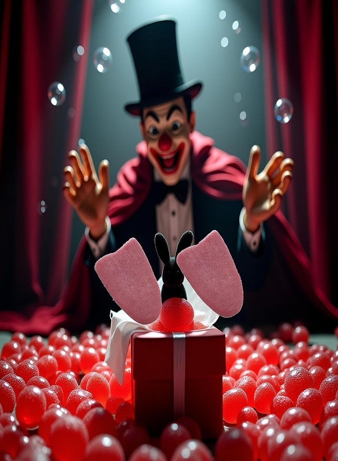 Mozff 2Pcs Realistic Fake Tongue Gross Jokes Prank Magic Tricks Halloween Horrific Magicians Props Fashion Processing Magic Kits - Image 3